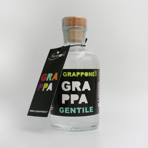 50 g. gentile - Grappa giovane e fragrante.